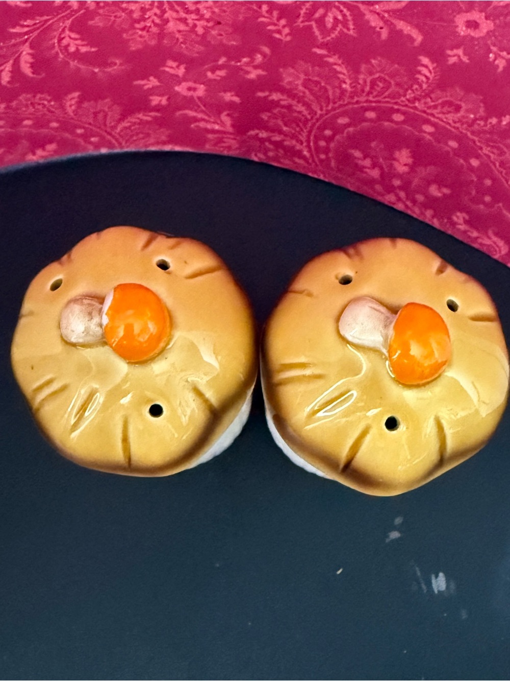 Vintage 1970s Merry Mushrooms Sears and Roebuck salt and pepper shakers - Picture 3 of 6